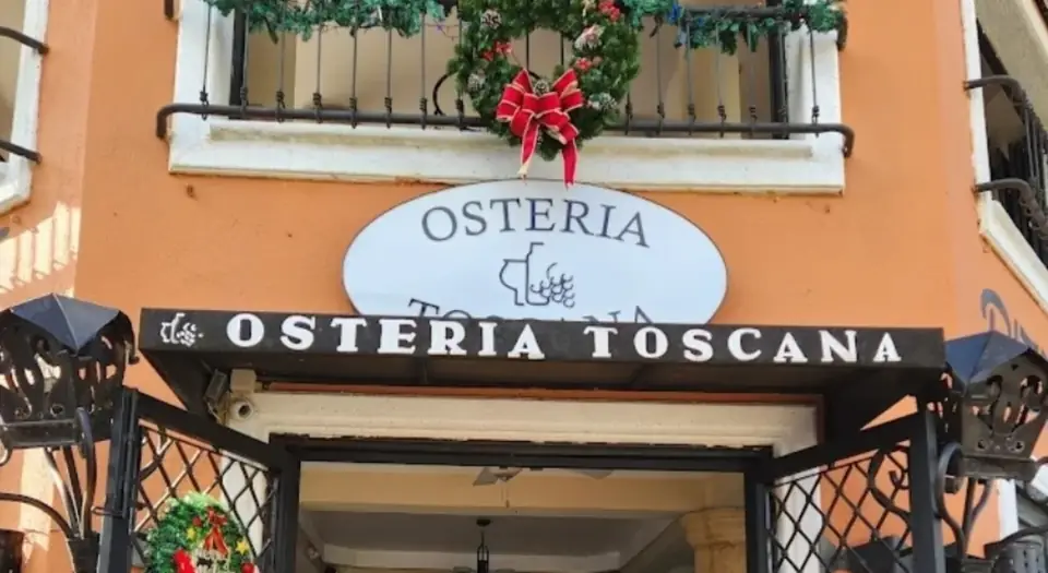 Enseigne de Osteria Toscana